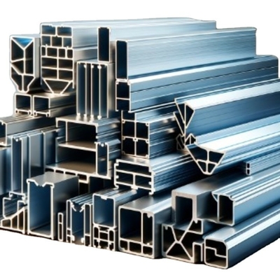 Madagascar Windows and Doors Aluminium Profiles Powder Coating Extrusion with Free Molds