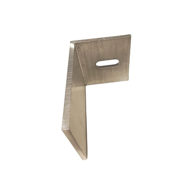 EN-AW6063 Grade Angle Aluminium Customized for Single and Double Fixing Brackets