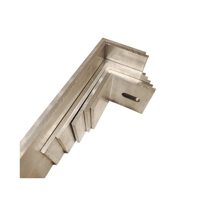 EN-AW6063 Grade Angle Aluminium Customized for Single and Double Fixing Brackets