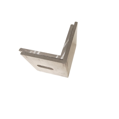 EN-AW6063 Grade Angle Aluminium Customized for Single and Double Fixing Brackets