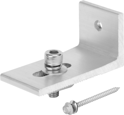 6063-T5 Aluminum Frame Aluminium 90 Degree Angle Profiles for Facade Bracket Anchors