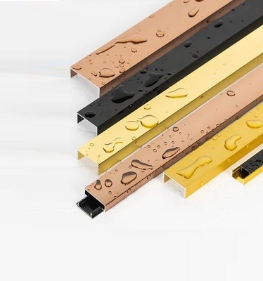 U Profiles 5.8-6.0M Length Aluminum Braces for Milling Service in Interior Decoration