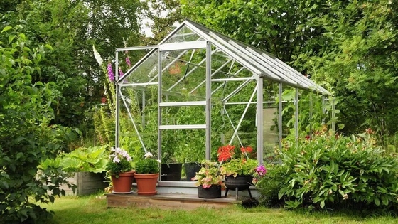 Greenhouse Aluminium Profile with Ten and High Precision Punching Processing Service