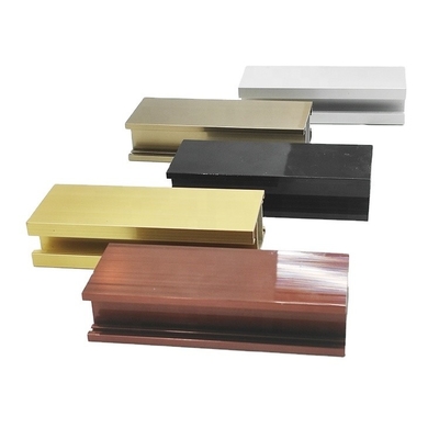 Custom Surface Treated Aluminum Profile Tubes at with Nylon Screen Netting Material