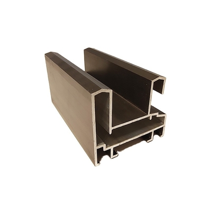 Custom Surface Treated Aluminum Profile Tubes at with Nylon Screen Netting Material