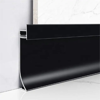 Customized Thickness Welding Processing Service LED Skirting Board for Home Decoration