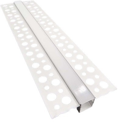 Anodized Alu Channel for Customized Ceiling Bar Lighting Strips in Plaster Walls