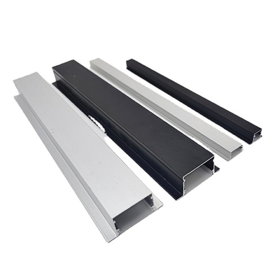 Anodized Alu Channel for Customized Ceiling Bar Lighting Strips in Plaster Walls