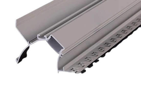 Anodized Alu Channel for Customized Ceiling Bar Lighting Strips in Plaster Walls