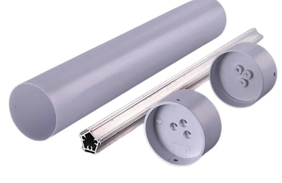 Anodized Alu Channel for Customized Ceiling Bar Lighting Strips in Plaster Walls