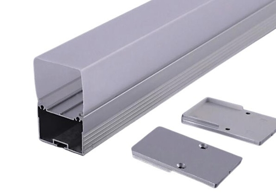 Anodized Alu Channel for Customized Ceiling Bar Lighting Strips in Plaster Walls