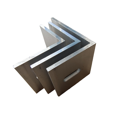 Window Processing Service Decoiling L Window Aluminium Angle Bracket Profile with Holes