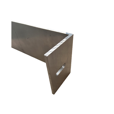 Aluminium Extrusion L-Type Profile for Construction Project Customized ±1% Tolerance