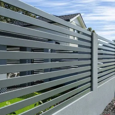 Garden Fence Modclassic Design Style Aluminium Metal Fences Panels with Accessories