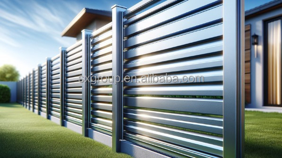 Garden Fence Modclassic Design Style Aluminium Metal Fences Panels with Accessories