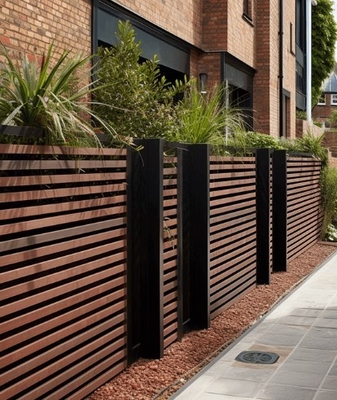Garden Fence Modclassic Design Style Aluminium Metal Fences Panels with Accessories