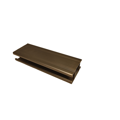 Anodize Finish Custom 6061 6082 6063 Golden Extruded Aluminum Profile for Windows