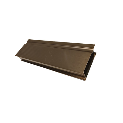 Anodize Finish Custom 6061 6082 6063 Golden Extruded Aluminum Profile for Windows