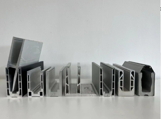 T5 Aluminum U Channel Glass Handrail Railing Balustrade Post Profile for Terrace Fencing