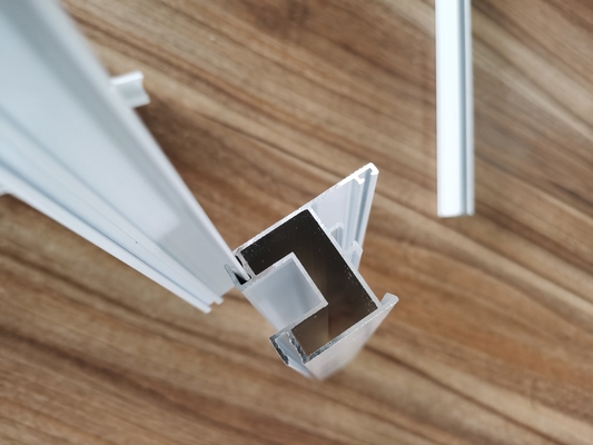 RAL 7011 Powder Coating Aluminum Profiles for Casement Windows and Doors in Madagascar