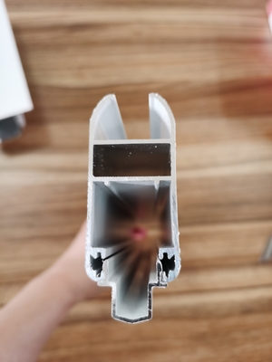 RAL 7011 Powder Coating Aluminum Profiles for Casement Windows and Doors in Madagascar