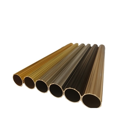 Customized Hardness Aluminum 6061 6063 Pipes for Anodized Decoration Windows and Doors