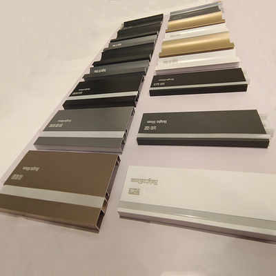Custom 6063 T5 Aluminum Tile Trim Profile for Modern Decorative Ceramic Edge Corner