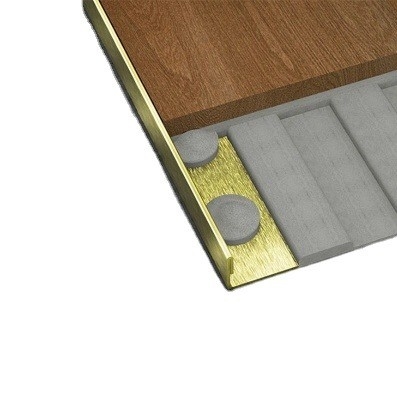 Custom 6063 T5 Aluminum Tile Trim Profile for Modern Decorative Ceramic Edge Corner