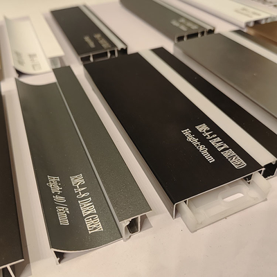 Anhui Shengxin 6063 Skirting Aluminum Profile Extrusion Edge Strip Profile Corner Lines