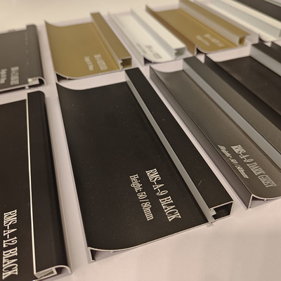 Anhui Shengxin 6063 Skirting Aluminum Profile Extrusion Edge Strip Profile Corner Lines