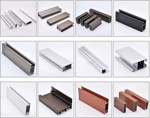 Customized Aluminum Profile for Door Window in Ukraine Russian Market Customized