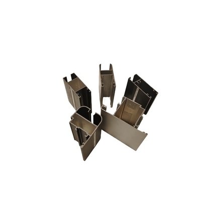 6063 6061 Aluminum Alloy Profiles for Thermal Break Window and Door in Dominican Market