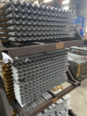 Solar Panel Frame and Mounting Brackets Made with T3-T8 Temper Aluminum Profiles