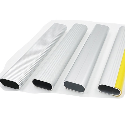 5.8-6.0M Length Shengxin Aluminum Alloy Oval Satin Anodizing Cabinet Wardrobe Thickened Clothing Hanging Rod