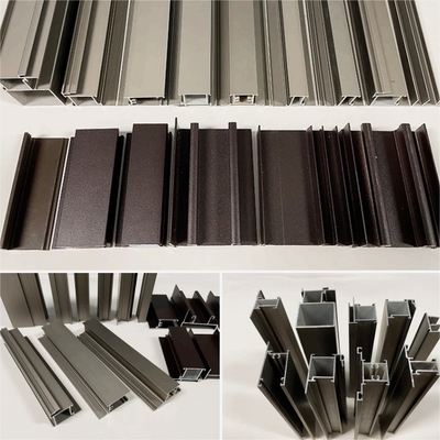 Custom Aluminum Profile For Window T5 T6 ALUMINUM ALLOY PROFILE Welding Service Profile