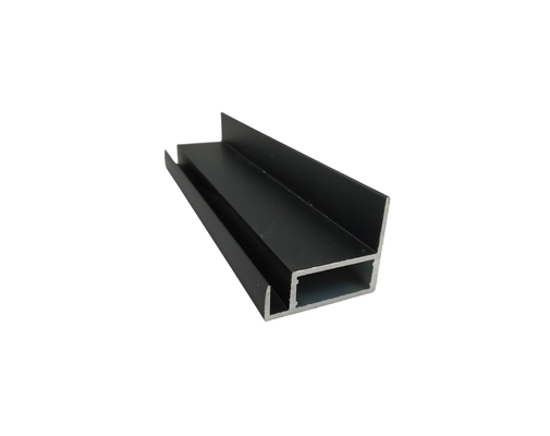 Custom Black Aluminium Folding Windows with T3-T8 Temper and Aluminum Extruded Profiles