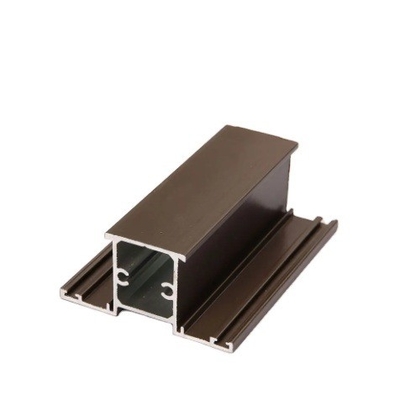 Aluminum Alloy Frame Golden Customized Extrusion Profiles for 6000 Series Window Profile