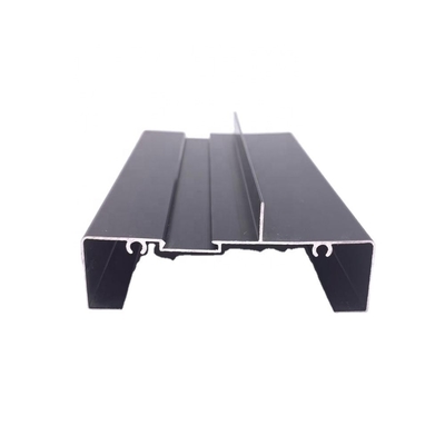 6063 T5 Powder Coated Aluminum Profile for Non-Toxic Fire Window and Door in Bronze