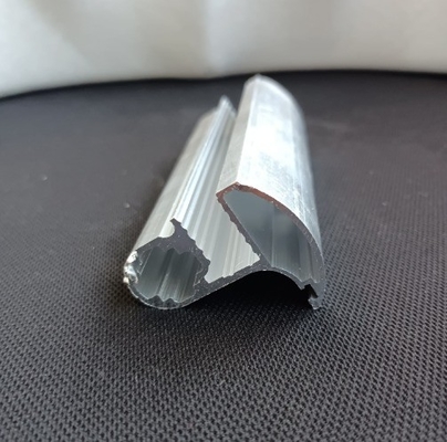 6063 Grade Grey Powder Coating Aluminium Profiles for Madagascar Windows and Doors