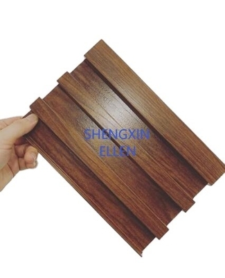 Customized Wooden Grain Aluminum Profile for Your Personal Needs 6063-T5 Aluminum Frame