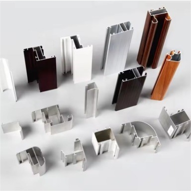 6063 6061 Aluminum Alloy Square Profile For Aluminium Window And Door In Bronze Color