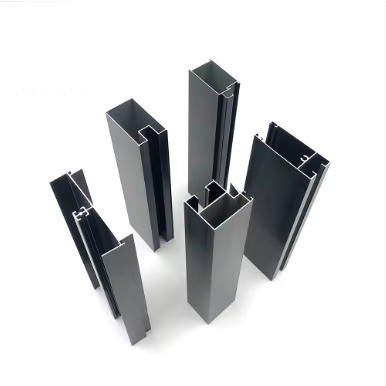 6063 6061 Aluminum Alloy Square Profile For Aluminium Window And Door In Bronze Color