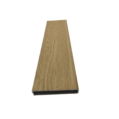 Customized Color Aluminium Wooden Grain Profile for Decorative Exterior Wall or Fence