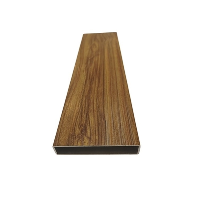 Customized Color Aluminium Wooden Grain Profile for Decorative Exterior Wall or Fence
