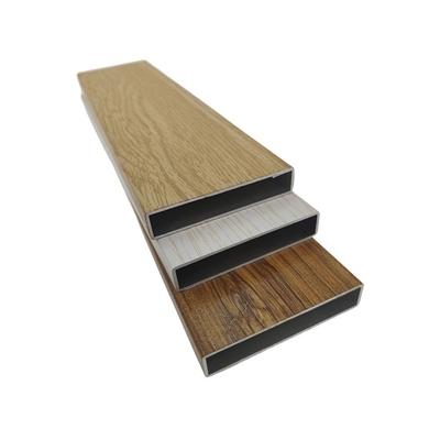 Wooden Grain Aluminium 3D Profile for Sliding Doors and Windows Customized Options
