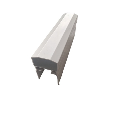 Silver Anodized Aluminum Profile Bathroom Door Length 5.8-6.0M Suitable for Apartment