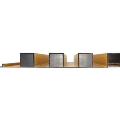 Cutting Service Anodized Aluminum Fluted Wall Panel for Exterior Wall Cladding Profiles