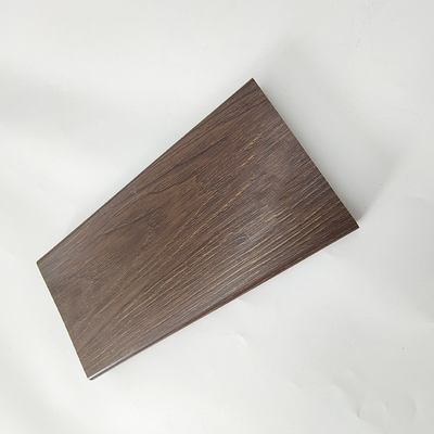 0.3mm Above Thickness Wooden Grain Aluminium Extrusion Profile for Windows and Doors
