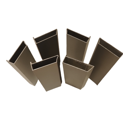 Decoiling Processing Service Custom Extruded Aluminum Profile with Anodized Surface