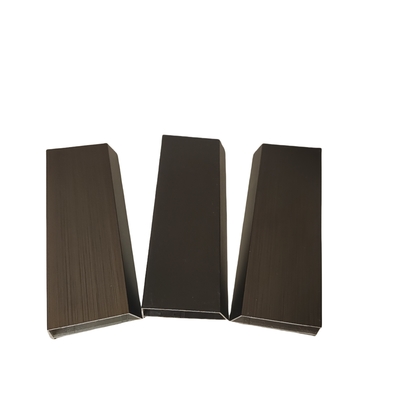 Decoiling Processing Service Custom Extruded Aluminum Profile with Anodized Surface